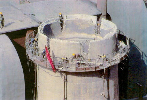 金昌市烟囱人工定位拆除品质保证 预拌混凝土技术的应用与优势